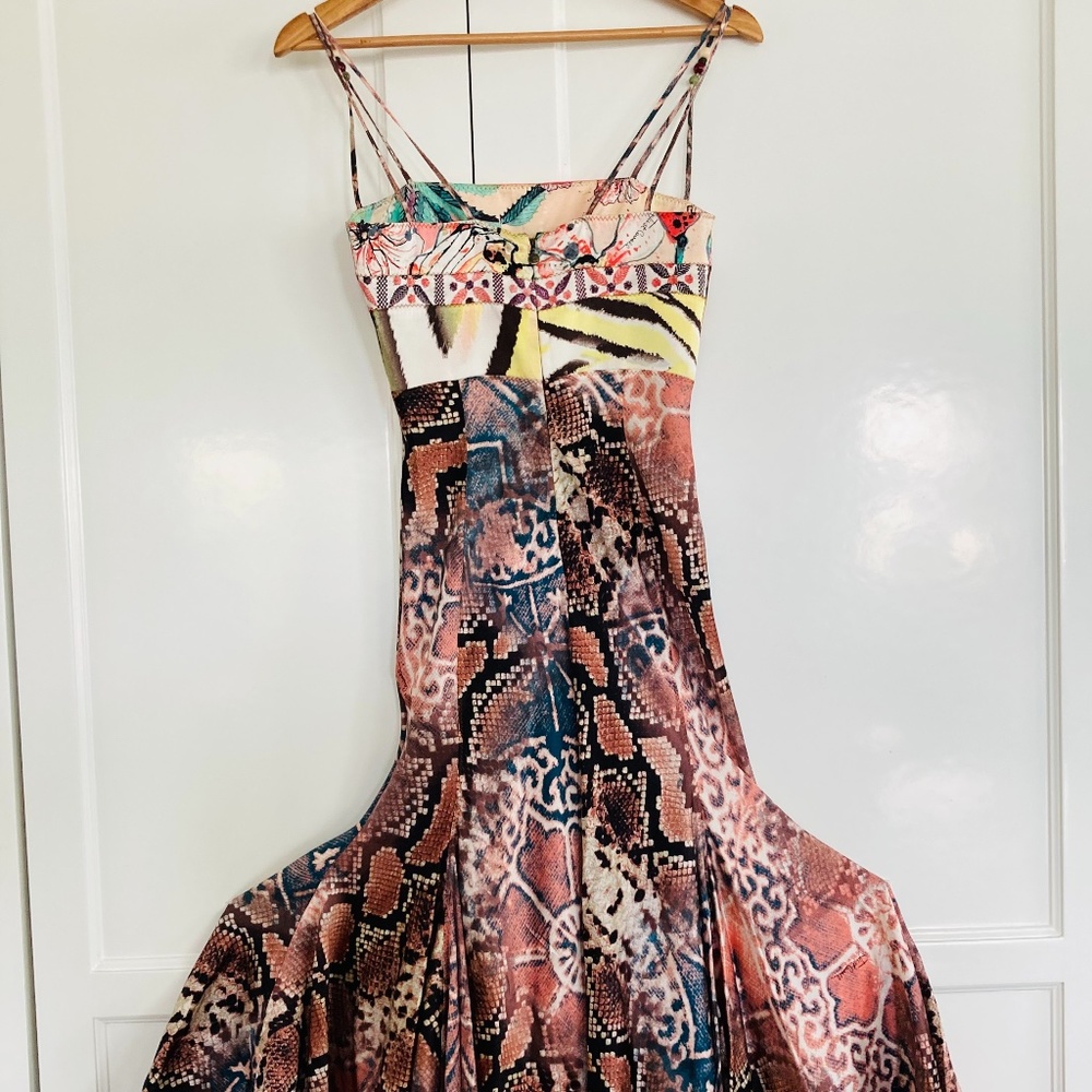 Timeless Just Cavalli Snakeskin Print Dress